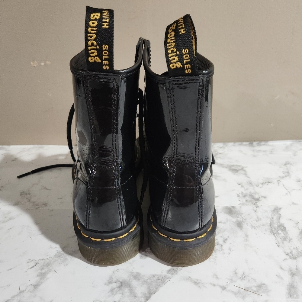 Doc Martens 1460 Black Boot Womens Size 6 - Picture 4 of 7